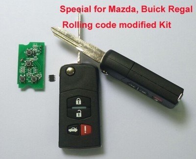 China anti-theft remote control car Rolling code HCS 300 HCS301 key remote modification kit supplier