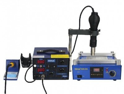 China Brand new YIHUA 3-in-1 BGA Rework Station YH-862D+ and YH-853A Combination supplier