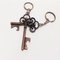 Die casting antique mouse head key shape beer bottle opener key ring, innovative wedding favor, bronze / copper coatin supplier