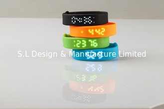 China Multi-function Sport Fitness Wristband Bracelet Watch USB 3D Pedometer Smart Bracelet both supplier