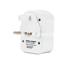 China travel charger usb power adapter with two usb power ports supplier