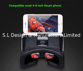 China 3D VR Glasses for smart phone to see 3D films movies supplier