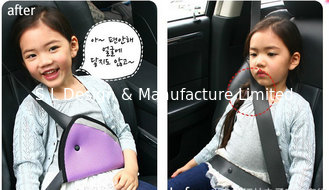 China Nylon Child seat belt adjuster seat belt triangle fixator supplier