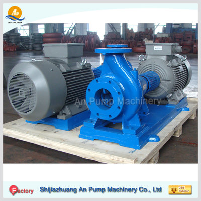 China centrifugal electric end suction dewatering water pump supplier