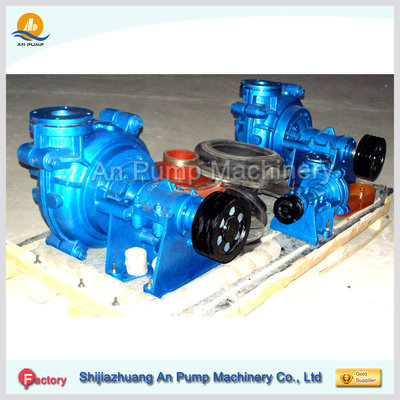China acid resisting rubber slurry sludge mine pump supplier