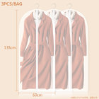 Puting Suit dress covers home storage protect cover travel bagdurable chain customized facility PVEA 60*45cm with chain