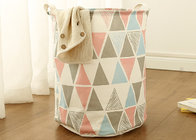 Foldable washing laundry clothes basket toy storage bag large box customizable colors banjour home