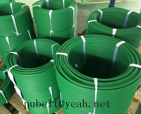 China PU polyurethane round belt PU transmission belt supplier