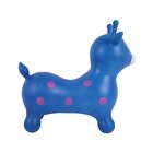 New Arrival dot print PVC inflatable toys kids ride animal plastic jumping deer middle size