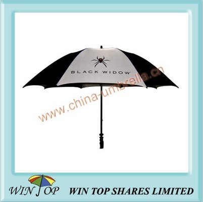 China Arc 62&quot; Fiberglass Golf Umbrella for Black Widow supplier