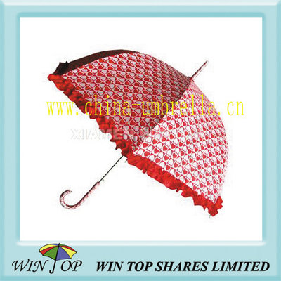 China 23&quot; Ladies Straight Lace Umbrella supplier
