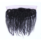 Wholesale Fashion Indian Human Hair Jerry Curly Swiss Lace Frontal With Baby Hair