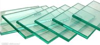 3~19mm (clear, grey, blue, bronze, green, black )toughened safety glass . building glass factory,China