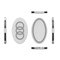 New arrival wireless battery charger qi wireless chargers/ wireless charging pad