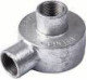 BS4568 EN casting malleable iron pipe fittings-4 way cross box 20mm