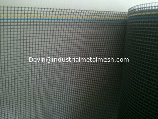 China Gray 18x16 mesh 120G/M2 Fiberglass Plain Woven Insect Screen supplier