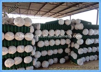 China ASTM f668 vinyl coated chain link fencing with extruded 9gauge wire supplier