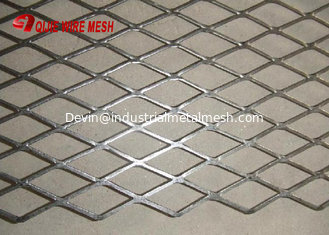 China Decorative Diamond Micro Expanded Metal Mesh sheet Aluminium Netting With Small Size Hole for facade of building supplier
