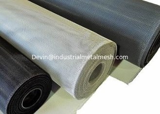 China Charcoal Aluminum Window Screen Wire 42' X 100 Foot Roll For Anti-Mosquito supplier