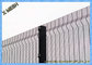Powder coated galvanized steel hith security welded wire mesh 358 fence / 358 Anti-Climb Security welded wire mesh Fenci supplier