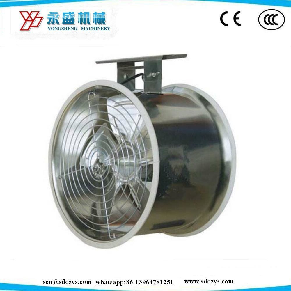 Greenhouse AC Air Circulation Hanging Exhaust Fans  400 Size with Low Noise CE Certificate 0.12kw Motor