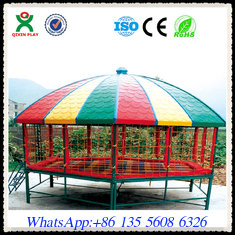 China Hexagon Trampoline Park For Kids Amusement Park QX-118A supplier