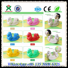 China Bonney PE plastic rocking riders for daycare center QX-155D supplier
