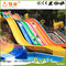 China manufacturers colorful fiberglass rainbow water slides for Amusement water park supplier