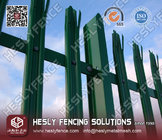 PVC coated Steel Palisade Fencing