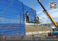 Windbreak Fence Barrier System for Coal storage Yard | China Wind Barrier Supplier