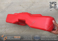 RED Color Temporary Fencing Plastic Block with UV3 | Blow Moulded  | China Exporter