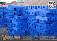 Temporary Fencing Plastic Block with UV3 Blue Color | AS4687-2007