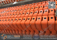 Auckland Temporary  Fencing sales with orange plastic block | AS4687-2007 | China TempFence Factory