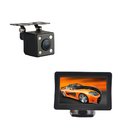 Best HD Car Rear View Mirror Camera 4 / 3 manual switch , CCD Or CMOS Backup Camera for sale