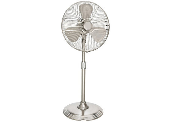 China 18&quot; Retro Vintage Stand Up Fan 3 Blade 120V 60 Hz 130W High Velocity Heavy Duty supplier