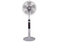 16 Inch Electric Figure 8 Oscillating Fan With Remote Control Indoor LED Panel supplier