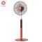 LED display 16inch figure 8 oscillating movement stand fan black with remote control supplier