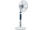Indoor UK Plug Figure 8 Oscillating Fan Floor Stand Round Base Adjustable Height supplier