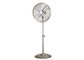 Antique 40cm Metal Blade Oscillating Fan , Fused Plug Indoor Floor Standing Fan supplier