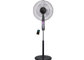 4 Blade 110V Electric Pedestal Air Cooler Fan / 90 Degree Oscillating Floor Fan supplier