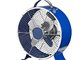 Blue Decorative Retro Portable Fan 4 Pcs Iron Blades 60W 60Hz Full Copper Motor supplier