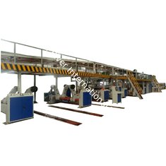 China High Capacity 1600mm PLC Automatic Corrugated Box Production Line supplier