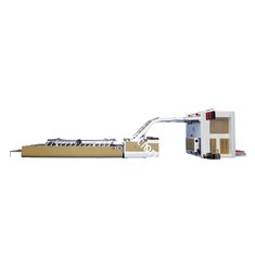 China Tissue Lifting Semi-Automatic Carton Flute Board Laminator for Carton Board supplier