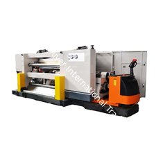 China Max. Sheet Length 9999m for Quick Roller Change with 2 Gluing Rollers supplier