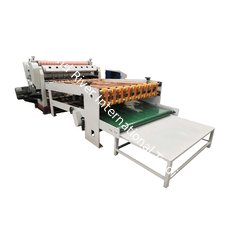 China 1800mm PLC Control System Corrugated Cutting Machine for Paperboard Cross Knife Cutting supplier