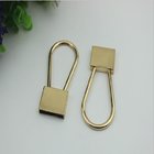 2018 Fashionable hot sale new products bag metal accessories, D shape metal fitting for handbag strap