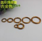 Factory Outlets Handbag Hardware Metal Spring O Ring Buckle Key chain In Gold For Bags