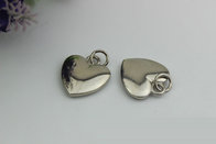 20mm Small love heart shape nickel color metal handbag hanging ornament
