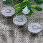 2018 Explosion models spiral high-grade anti brass color alloy 17 mm jeans buttons for apparel accessories