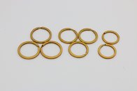 Top Quality metal split key ring customized OEP antique gold iron key ring